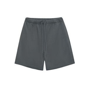 Men Sweat Shorts Premium Cotton Fleece Drawstring <b>Elastic</b> Waist Regular Fit Casual Everyday Gym Comfort Bottoms - Product Image 6
