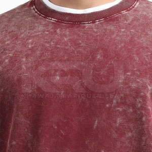 Camiseta Casual con Lavado Ácido para Hombre, Corte Regular, Estilo Urbano, Tejido Suave, Cómoda, de Secado Rápido, Ecológica, para Uso Diario - Product Image 6