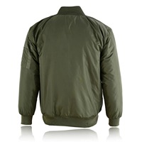 Blouson Bomber de Sécurité Élégant Style Motard – Col Montant, Design Militaire Moderne, Tissu Premium Durable, Imperméable et Réversible
