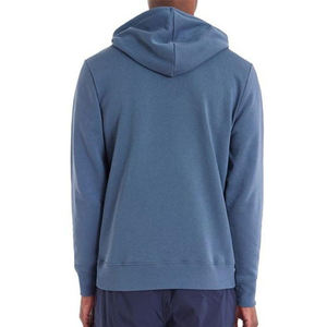 Sweat-shirt à capuche vert olive pour homme, coupe ample, couleur unie, en coton, avec poche, anti-rétrécissement, tissu 350g, décontracté, pour l'automne - Product Image 2