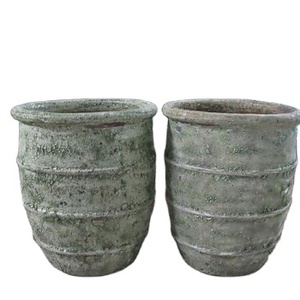 Vietnam haute qualité intérieur extérieur Pots de jardin jardinière maison jardin décoration rustique bulle émaillée Pots de fleurs - Product Image 1
