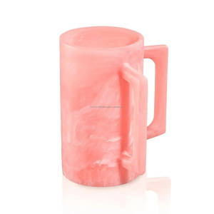 High End Eco-Friendly Resin Water Jug and Pitcher with Handle Handmade Modern Luxury Party Tableware Customizable Color and Size - Product Image 4