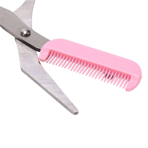 Tijeras profesionales para cejas, para recortar cejas con precisión, tijeras de belleza de acero inoxidable afiladas para salón y uso personal - Product Image 3