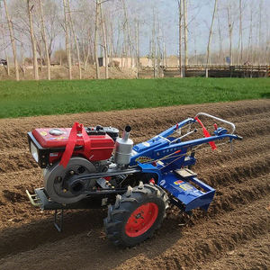 Tractor Agrícola de Arrastre Manual en Oferta, 8HP, 15HP, 22HP, Mini Cultivadora Rotativa para Uso en Campos de Arroz - Product Image 2