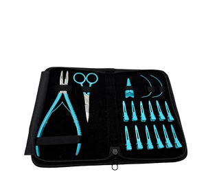 Pinzas de Acero Inoxidable para Remover Microperlas, Herramienta para Extensiones de Cabello con Resorte Simple para Uso Profesional y en Salones - Product Image 6