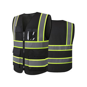 Chaleco Reflectante de Alta Visibilidad con Bolsillos, Chaleco de Seguridad Laboral - Product Image 1
