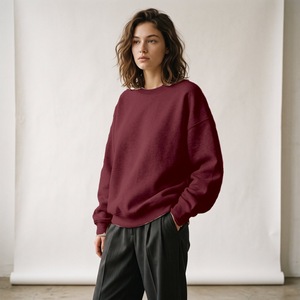 Sweat-shirt pour femme coupe classique, impression graphique personnalisée, coton, col rond, vêtements streetwear modernes, fournisseur - Product Image 3