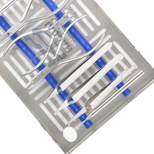 Nouvel ensemble d'instruments chirurgicaux dentaires en acier inoxydable, kit d'outils d'implantation, instruments de chirurgie dentaire professionnels, équipement médical - Product Image 6