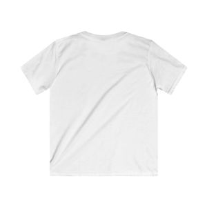 <b>White</b> Youth Short Sleeve Crew Neck <b>T</b> <b>Shirt</b> with Jack and Jill of America Embroidered Logo Casual Cotton Tee Youth Everyday - Product Image 6