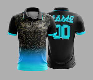 ผู้ผลิตเสื้อโปโลแบบซับลิเมชั่น OEM & ODM ตามสั่ง ตะเข็บทนทาน สำหรับผู้ชาย ผู้หญิง และเยาวชน แห้งเร็ว ระบายอากาศได้ดี เหมาะสำหรับการเล่นกีฬา - Product Image 3