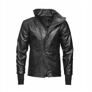 Men's Luxury Genuine Leather Trucker <b>Jacket</b> Modern Western Style Full Grain Leather Fashion Coat Wholesale Manufacturing - Product Image 1