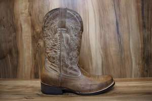 Botas de Montar a Caballo Retro Europeas de Fábrica Profesional, Botas Vaqueras Occidentales Impermeables para Hombre - Product Image 4
