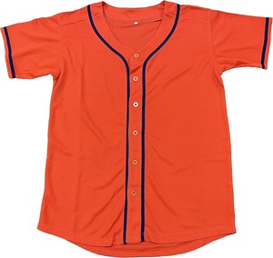 Camiseta de Béisbol Verde Oliva para Hombre, Manga Corta, Cierre de Botones, Absorbe la Humedad, Poliéster, Corte Regular, Uniforme para Adultos - Product Image 2