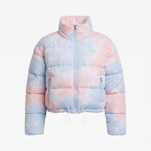 Women's Custom Sublimation Belted Puffer Coat Hooded Quilted Winter Jacket Warm <b>Padded</b> Outdoor Fashion Casual Outerwear New Wear - Product Image 4