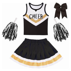 Uniforme de Animadora para Niñas, Traje de Animadora para Prácticas, Cosplay, Actuaciones, Eventos Deportivos Escolares - Product Image 1