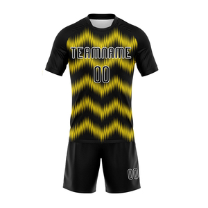 Uniforme d'équipe de volley-ball à manches courtes en polyester, vêtements de sport pour l'entraînement en club, uniforme de volley-ball avec design par sublimation - Product Image 1