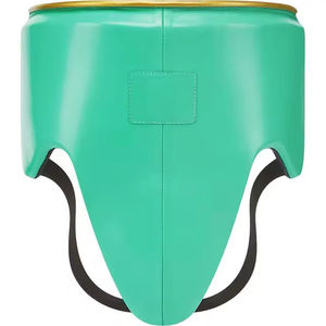 Protège-entrejambe de kick-boxing personnalisé en cuir léger et respirant pour hommes – Équipement de protection sportive pour la boxe - Product Image 2