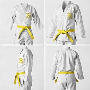 ชุดยูโด BJJ แบบ unisex พิมพ์ลายด้วยความร้อน OEM น้ำหนัก 240 กรัม ผลิตจากโพลีเอสเตอร์ 100% ระบายอากาศได้ดี กันลม ทรงหลวม ไซส์ใหญ่ ป้องกันรังสียูวี - Product Image 4