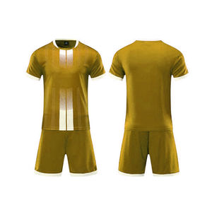 Tenues de football unisexes personnalisées, ensembles d'uniformes de football, maillots sublimés, shorts respirants, légers, séchage rapide, 100% polyester - Product Image 3