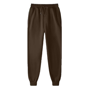 Custom Lightweight Men's Printed 100% Cotton Windproof Solid Flat Drawstring Closure <b>Joggers</b> Pants Casual Breathable <b>Slim</b> Fit - Product Image 1