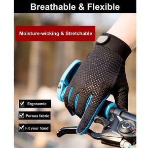 Fabricant de gants de course pour moto OEM |   Gants d'équitation en cuir avec logo personnalisé |   Fournisseur en gros de gants de moto de protection - Product Image 3