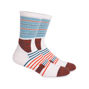 Chaussettes de sport en tricot compressif personnalisables avec logo, pour hommes, fitness, course à pied, absorbant la transpiration, antibactériennes, saison hivernale - Product Image 3