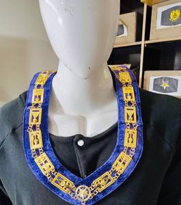 Collier maçonnique Royal Select Master, insignes maçonniques - Product Image 1