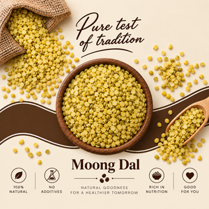 Frijoles Mung Dal Indios Premium, Limpios y Naturales, para Cocina Casera, Servicios de Alimentación y Distribución al por Mayor - Product Image 1