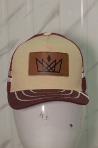 Gorra Trucker de Malla HAQ MEHARBAN SPORTS Marrón Beige con Logotipo 3D Bordado en el Lado Izquierdo, Ajustable, Unisex, Casual, de 5 Paneles, Estilo Urbano - Product Image 4