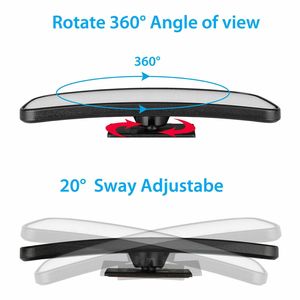 2x360 gradi convesso retrovisore ausiliario angolo grandangolare specchietto retrovisore per auto camion suv - Product Image 6