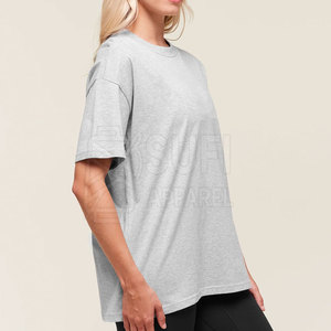 Vente directe usine – T-shirts décontractés élégants grande taille pour femmes, respirants, séchage rapide, 100 % coton, pour style urbain, vente en gros - Product Image 6