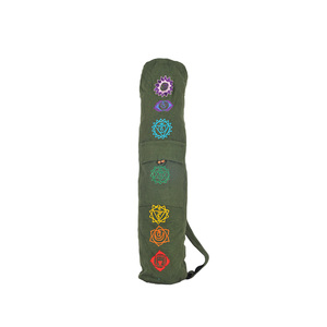 กระเป๋าใส่เสื่อโยคะผ้าฝ้ายสำหรับพกพาและจัดเก็บเสื่อโยคะของคุณ - Product Image 1