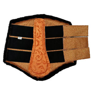 Equipo de Doma Clásica al por Mayor, Almohadilla de Silla de Montar Cómoda y Transpirable, Juego de Sillas de Montar de Algodón Personalizado OEM con Forro de Polialgodón - Product Image 5