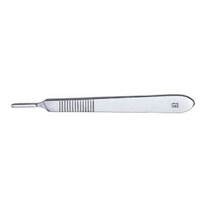 Hojas Quirúrgicas Estériles # Mango para bisturí 15C BP # 3 Instrumentos Quirúrgicos de Precisión ENT, Certificados por MOL, de Acero Inoxidable - Product Image 4