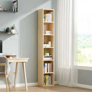 Modern Bamboo Tree Bookshelf 4-Tier Desktop <b>Book</b> Storage Rack Minimalist Vertical Display Stand for Home Office <b>Study</b> Furniture - Product Image 3