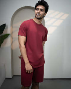 คอสโม ซัมเมอร์ แคชชวล เสื้อยืดผ้าซาตินระบายอากาศได้ดี+กางเกงขาสั้น - Product Image 3