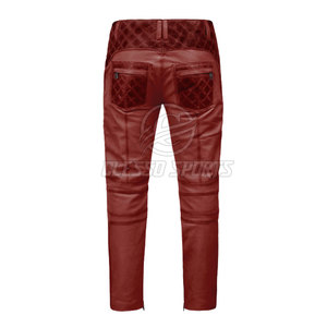 Pantalons en cuir pour hommes légers et très vendus, pour un usage décontracté, qualité supérieure, en vente - Product Image 3