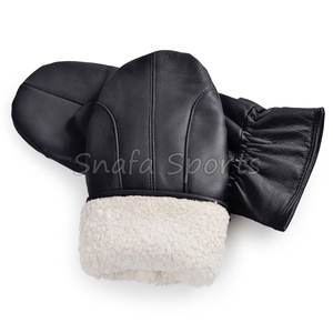 Mitaines de course en cuir de haute qualité pour les sports de plein air, impression et emballage personnalisés avec logo pour le ski et l'usage quotidien - Product Image 3