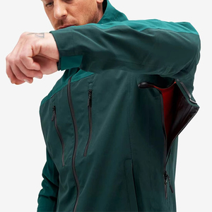 Retro <b>Mens</b> Windbreaker <b>Jacket</b> Custom Design Outdoor <b>Running</b> Hiking Casual Lightweight Zip Up Wind Coat - Product Image 3