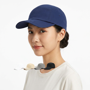 Casquette de baseball unisexe à 6 panneaux, couleur unie, en coton, ajustée, style décontracté, toutes saisons, taille adulte 58-60CM - Product Image 3