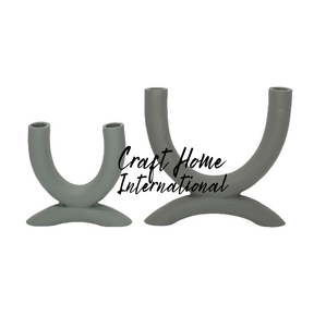 Candelabro de Aluminio Hecho a Mano de Estilo Nórdico, Impermeable, Decoración de Mesa Moderna y Minimalista Escandinava, Centro de Mesa para un Ambiente Tranquilo - Product Image 1