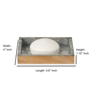 Juego de baño premium de metal y madera con tapa para hoteles, resorts, baños de huéspedes, uso comercial elegante y cómodo, procedente de la India. - Product Image 6