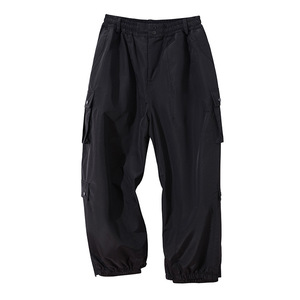 Pantalones de Esquí Impermeables y Transpirables de Talla Grande, Pantalones de Snowboard de 3 Capas, Cierre de Cremallera a Prueba de Viento, Ropa de Invierno Cálida para Exteriores - Product Image 1
