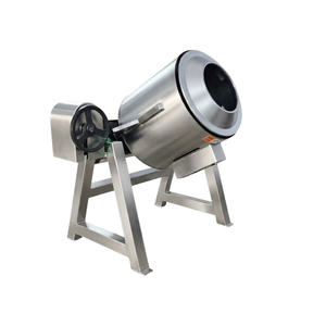 Machine de revêtement automatique au GPL pour la torréfaction des noix et du café |   Micron Inde |   Acier inoxydable de qualité alimentaire |   440V |   Papier/Film plastique - Product Image 1