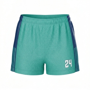 Conjunto de Uniforme de Voleibol para Mujer, Verde 24, Sublimado, Cuello en V, Manga Corta, Absorbe la Humedad, Estilo Ajustado, para Todas las Temporadas - Product Image 4