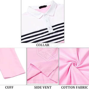 Polos de Manga Larga para Hombre de Primera Calidad, Corte Ajustado, Transpirables, Ropa Deportiva - Product Image 5