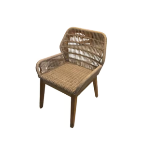 Modern Rattan Wicker <b>Dining</b> <b>Chairs</b> with Solid Wood Frame Adjustable Convertible for <b>Dining</b> Patio Restaurant Use Wholesale Price - Product Image 4
