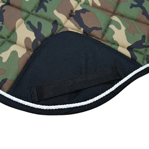 Custom Horse Saddle <b>Pad</b> Saddle Cloth Blanket Cotton Polyester Blend Diamond Quilted Breathable Anti Slip Shock Absorbing - Product Image 3