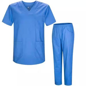 Blouse de Médecin Élégante et Tendance en Tissu Popeline à Manches Longues, Couleur Personnalisable, Fermeture Éclair Avant, Poignets Côtelés, Sur Mesure - Product Image 1