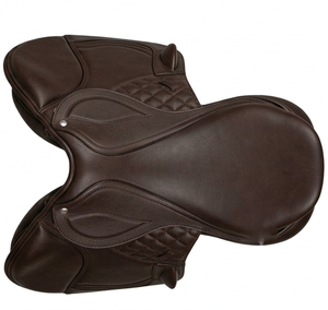 Silla de Montar Inglesa de Cuero Marrón Premium para Equitación, Cómoda y de Contacto Cercano - Product Image 3